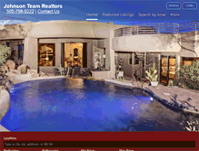 Tablet Screenshot of johnsonteam.com